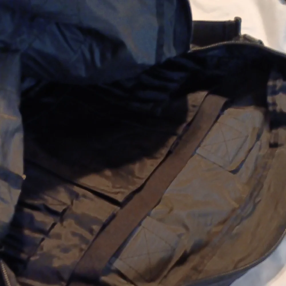 Nike Black and White Messenger Bag